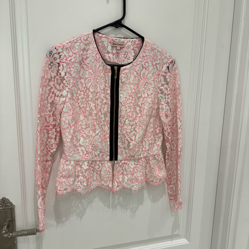 Juicy Couture lace jacket